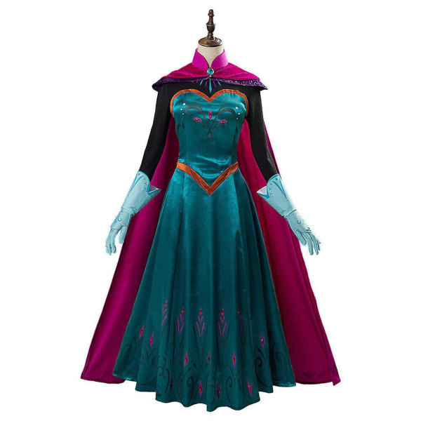 Frozen Elsa Queen Cosplay -asu Carnival Uniform Halloween -asumekko S