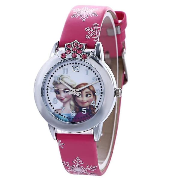 Frost Prinsesse Anna Elsa Ur Børn Piger Quartz Ure