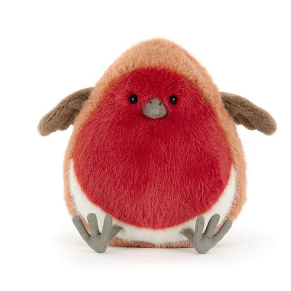 Jellycat 20cm Plum Robin pehmolelu