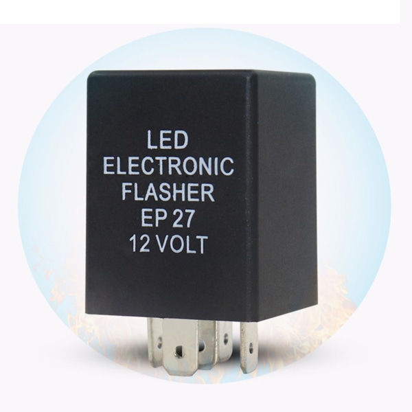 12v Ep27 Load 150w Støvtæt LED Blinklys Blinker Automotive Relay