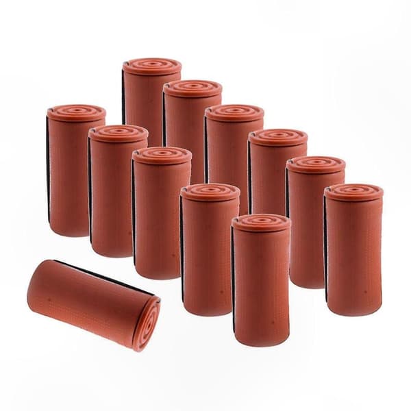 Små Medium Store Permanentstave til Naturlig Bølget Hårstyling 12Pcs 4cm