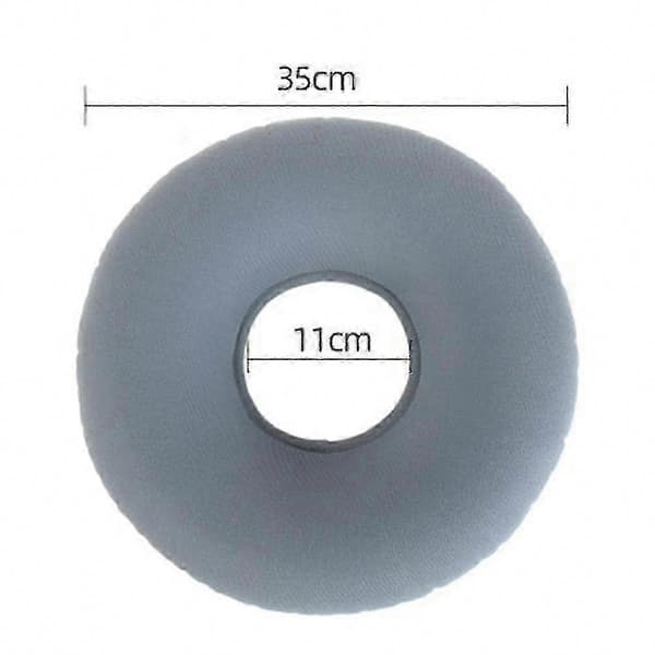 Memory Foam Donutpude til Hæmoride- og Halebenlindring - Ortopædisk Ringpude