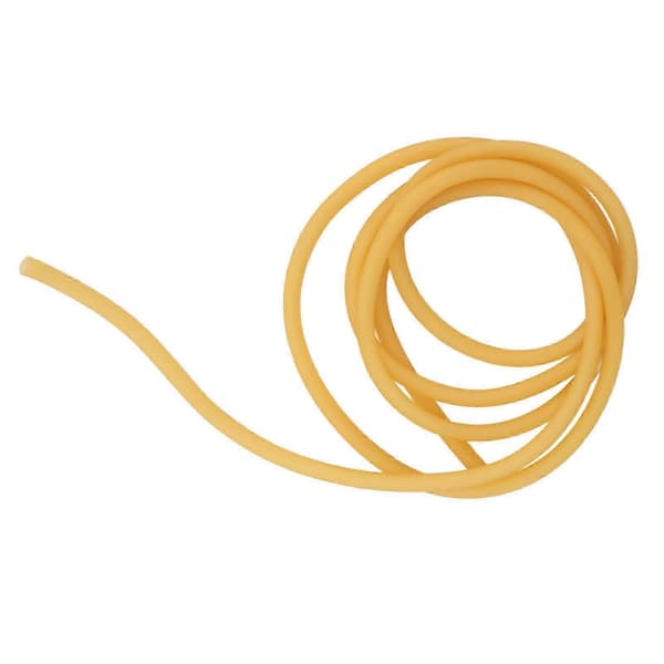 Latexgummiband, 2 meter, elastisk naturgummislang för slangbellor - Yvan