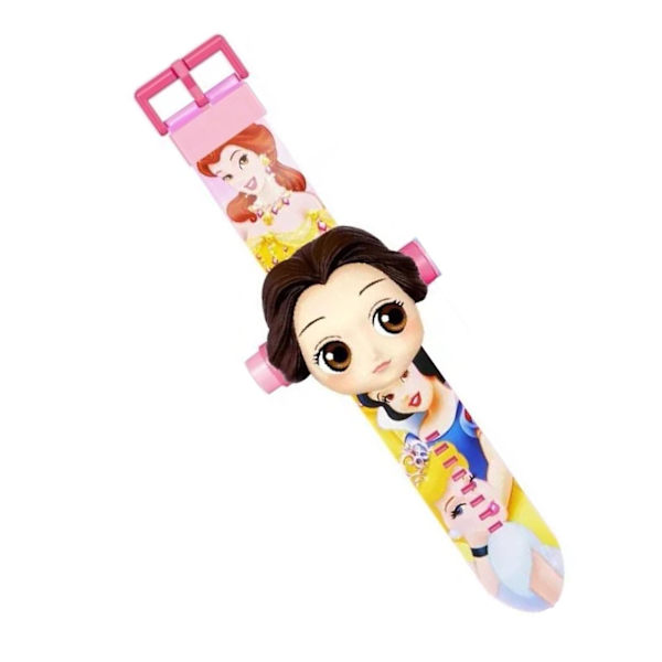 Barnens Söta Cartoon Armbandsur Leksak Hög Noggrannhet Barn Projektor Klocka Leksak För 3 Till 8 År Gamla Pojkar Och Flickor Princess