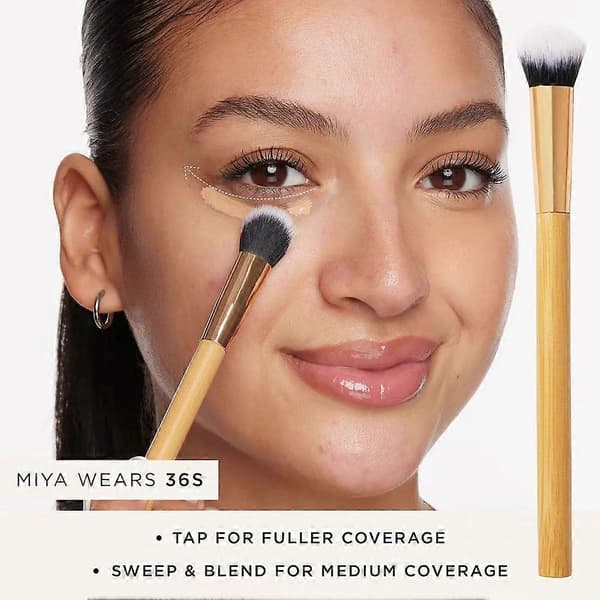 Professionell Concealer Makeupborste, Mjuk Borst Ögonborste Sminkverktyg 1pcs