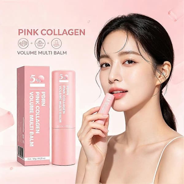PDRN Pink Collagen Volume Multi Balm Stick för slät, hälsosam hud 2PCS