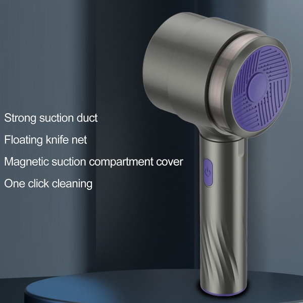 Lofjerner Elektrisk Bobble-barbermaskin Kraftig, effektiv stoff-de-bobler-maskin med lang batterilevetid Light Purple