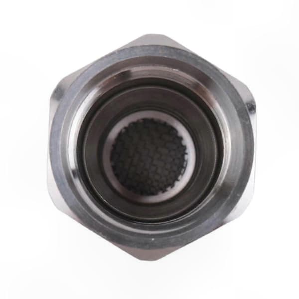 10-pakning O2-sensor avstandsadapter for katalysatorbung Silver