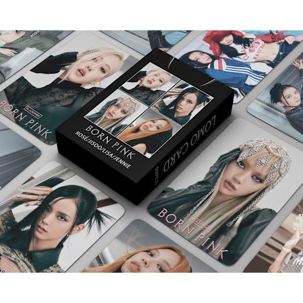 Blackpink Kpop Blink Grattiskort 55-pack