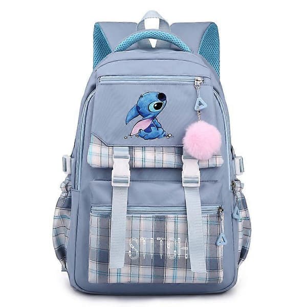 Ny Lilo og Stitch Skoletaske Rygsæk til Studerende 9013 Purple Rabbit Stitch backpack