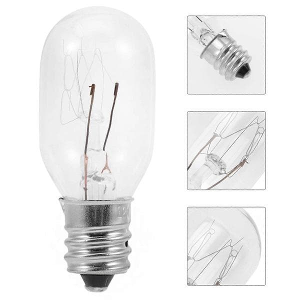 10 stk. voksvarmerpære duftvoks diffuserlampe globus E17 15W pære