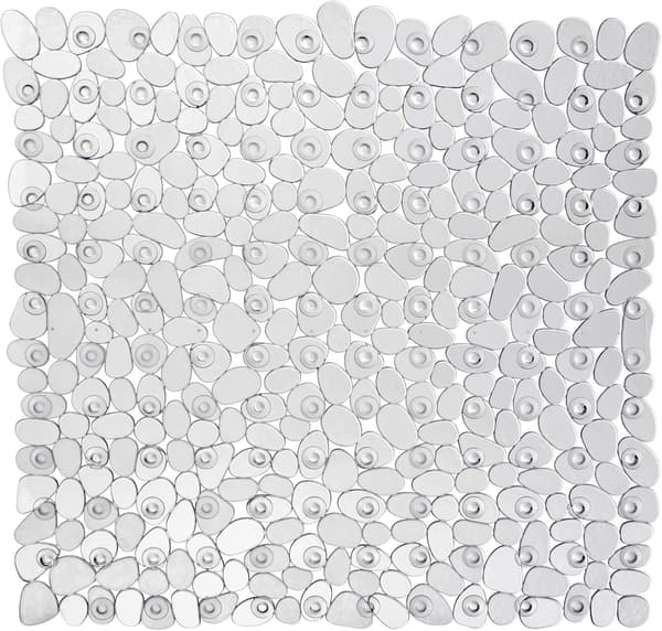 Paradise Antracit Duschmatta - halkfri, sugkoppar, PVC