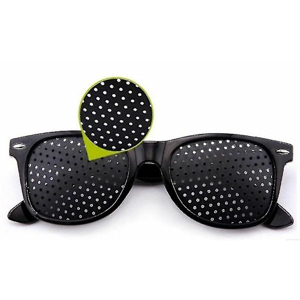Raster-brille/loch-brille Fr Augen-training Und Entspannung Im 2er Set, Gitter-brille Mit Faltbaren Bgeln