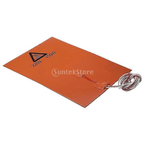 220V 750W silikongummi varmeelement for 3D-skriver seng as described750w