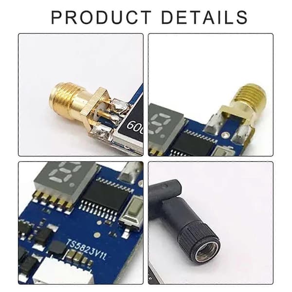 TS5823 600mW Video Trådløs Sender Modul 5.8GHz VTX Til RC FPV Drone