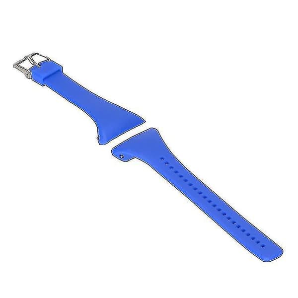 Polar Ft4 & Ft7 -kelloille silikoninen ranneke Blue