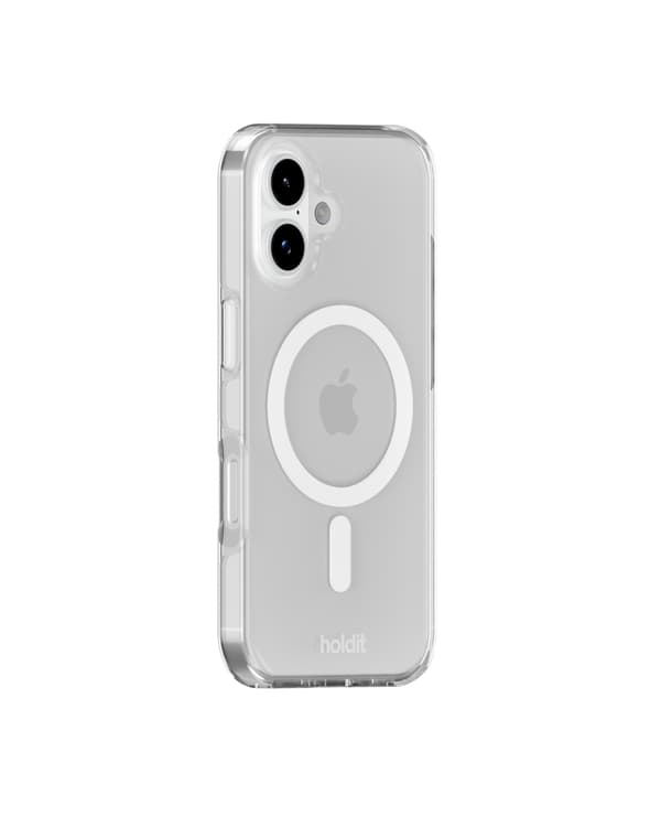 holdit iPhone 17 MagSafe -puhelinkuori, valkoinen/läpinäkyvä 69