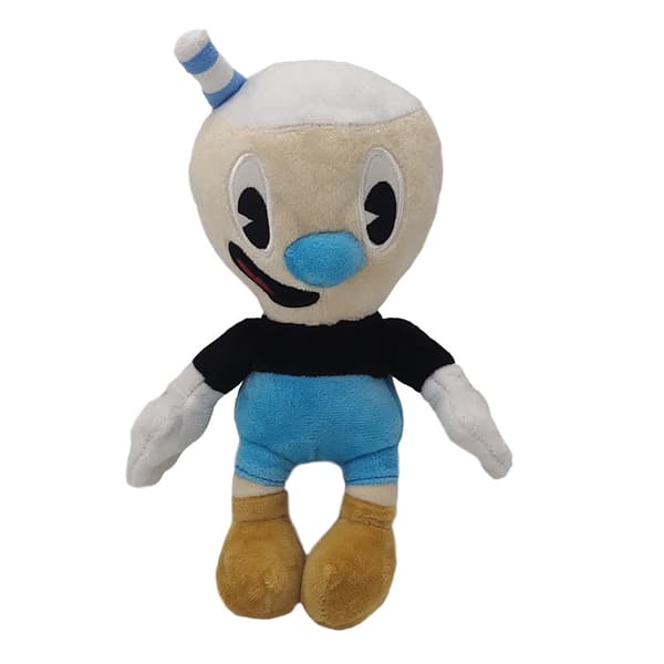 2 stk. Cuphead Plysdukker Mugman Spildukker Eventyr