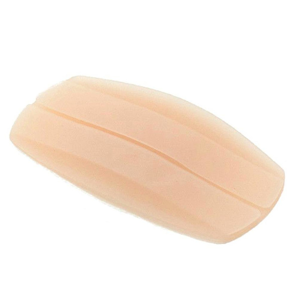 Mjuk silikon BH-bandhållare Halkfri axelvaddar Dekompression Flesh Tint