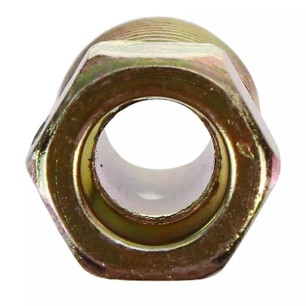 50 kpl Uros-/naaraspään jarruputken ruuvimutterit M10 X 1mm 3/16 tuuman Od kuparijarruputket Linja P