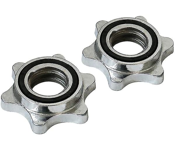 2 stk. standard stjernelåse 25 mm til håndvægtstænger