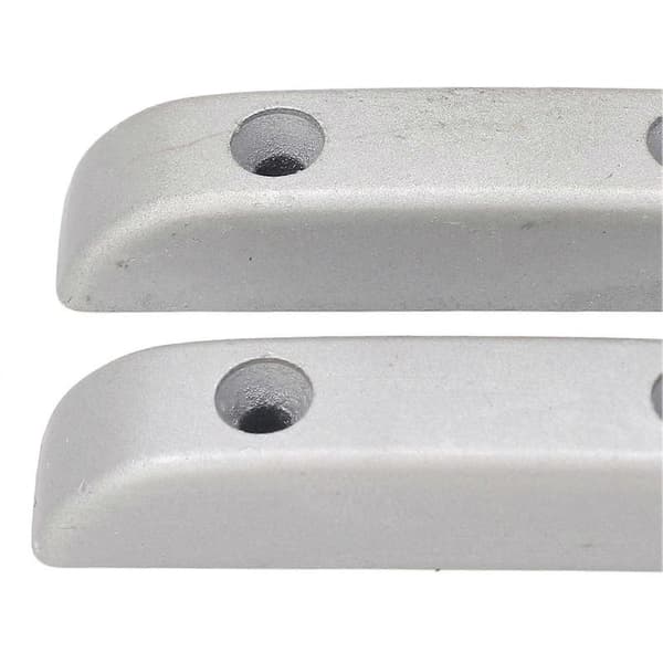 2 st Bas Tummstöd Metall Trötthetslindrande Gitarr Fingerstöd för Artister Band Silver