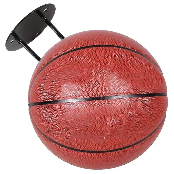 2st Väggmonterad bollhållare för basket volleyboll Rugby Soccerab