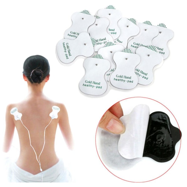 Unisex studserstatning elektrodeputer for titalls maskinterapi massasjeapparater 20PCS