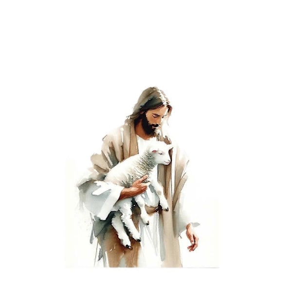 Jesus Kalender 2025 Bibelvers Vægkalede 2025 Kristent Kalender 2025 Tro Jesus Månedlig Planlægger 2025 Kalender 1PCS