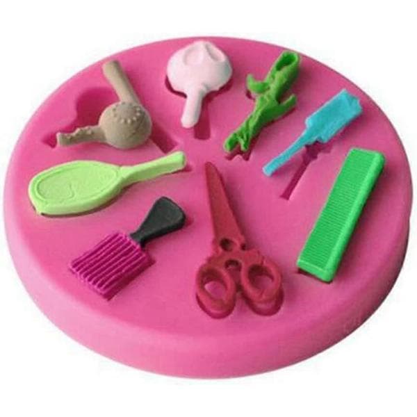 Silikone kageform til harpiksslik, formet fondantform til bagning