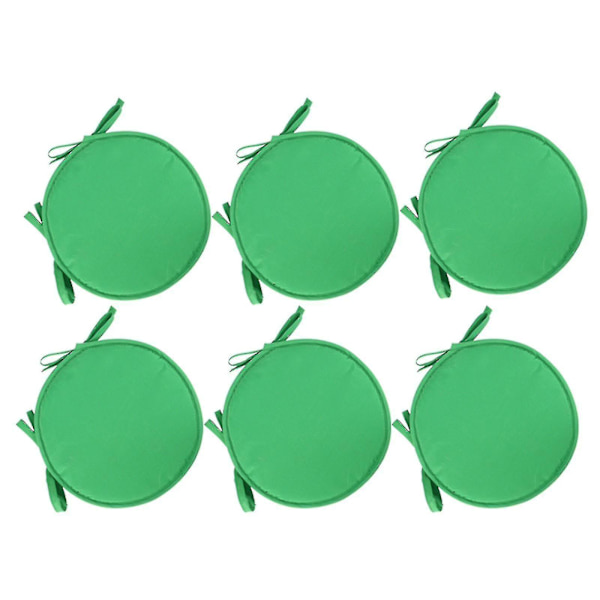 Puter Uteplass Hjem Innendørs/utendørs Stolputer Ro Sete Fortykket Spisestue Stol Pute Ro krakk Purple 4PCS