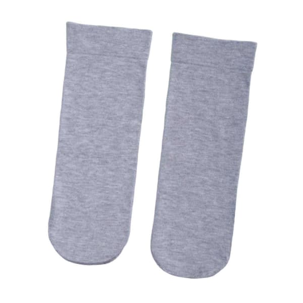 2 stk. Amputationsstrømper Elastisk Beskyttelsesærme Bløde Fortykket Protesestrømper Light Gray 50cm