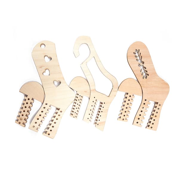 st./set trä strumplock Sträckare Strumputställning Hand K B