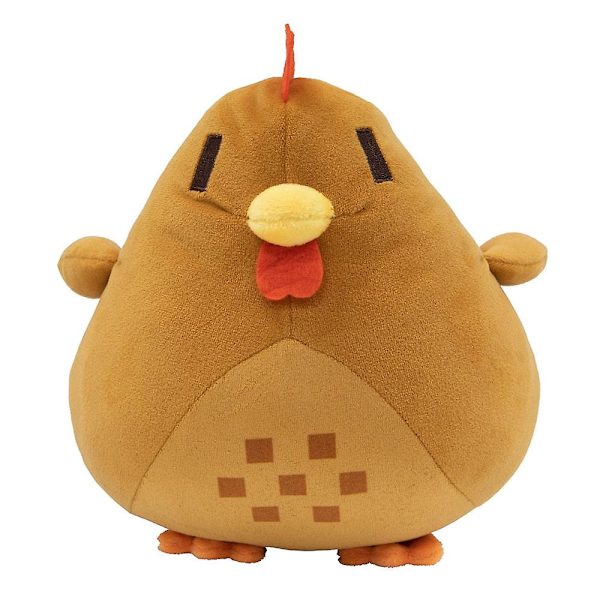 20 cm Stardew Valley Chicken Plysch julklapp Light Brown