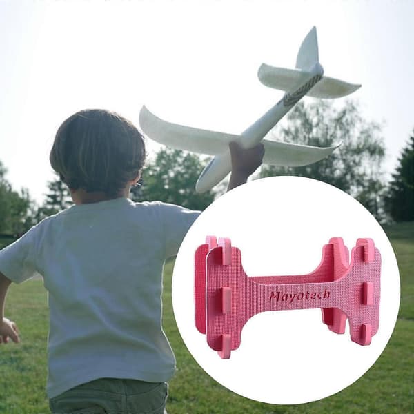 RC Flymodell EVA Skumstativ Tilbehør Stabilt Solid Reparasjonsdeler Høy Pink