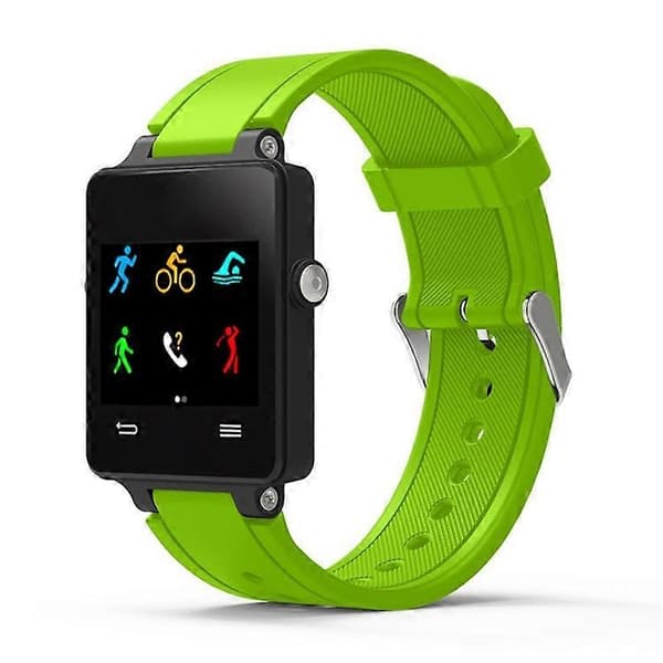 Silikoninen älykellon ranneke Garmin Vivoactive Acetate -vihreälle Multicolor Green