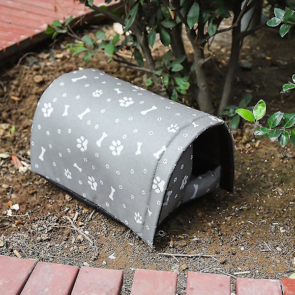 Outdoor Cat House Vedenpitävä Lämpimin Outdoor Cat Sheet Pestävä Säänkestävä Lemmikki (musta