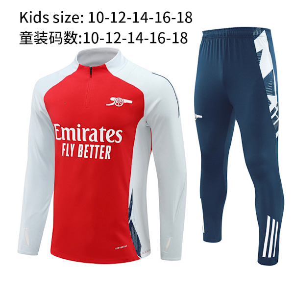 Ny Paris Frankrike Portugal Mbappe Messi langermet treningsdress fotballuniform dress ytterjakke barneklær 1 18