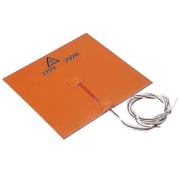 220V 750W silikongummi varmeelement for 3D-skriver seng 200x200x3mm200w