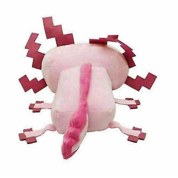 Siste 30cm Minecraft plysjdukke sjelden Axolotl myk utstoppet leketøy bursdagsgave til barn Pink