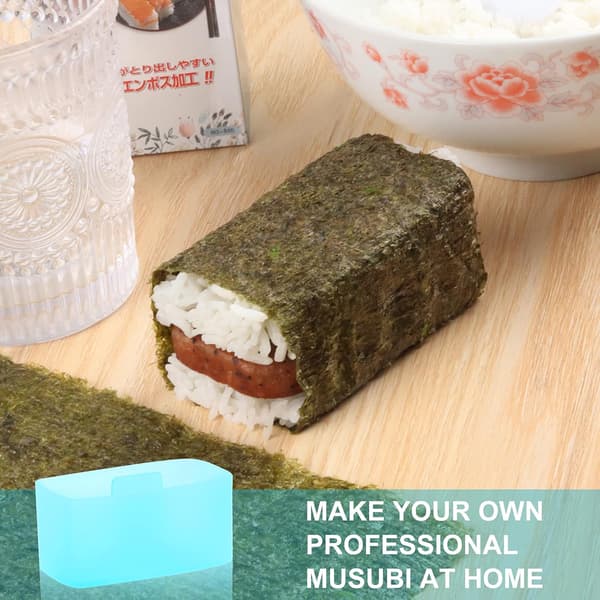 Maker Press Form, Onigiri Form Sushi Ris Maker, Lunsjkjøtt Ris Risbolleform (1-pakning)