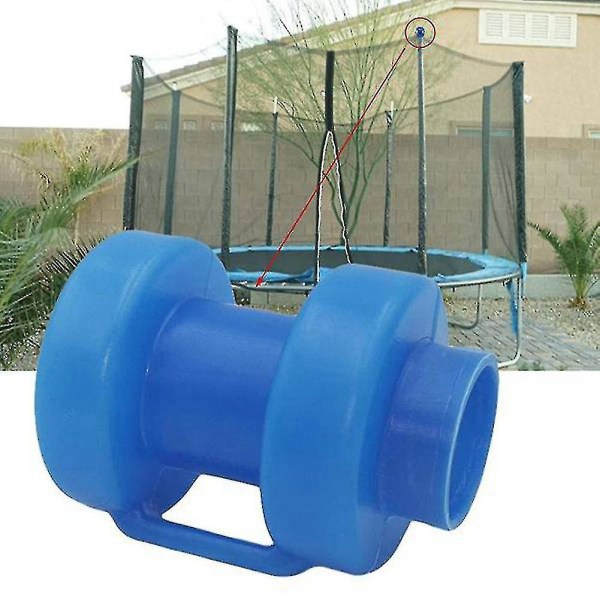 12 kpl trampoliinikorkit 25 mm, trampoliinin päätykappaleet turvaverkon kiinnittämiseen T:n verkkotankoihin
