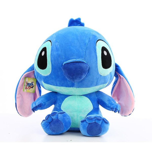 2023 Stitch Plysch Doll Toys Anime Lilo And Stitch Stich Plysch Leksaker Barn Present Blue 35cm
