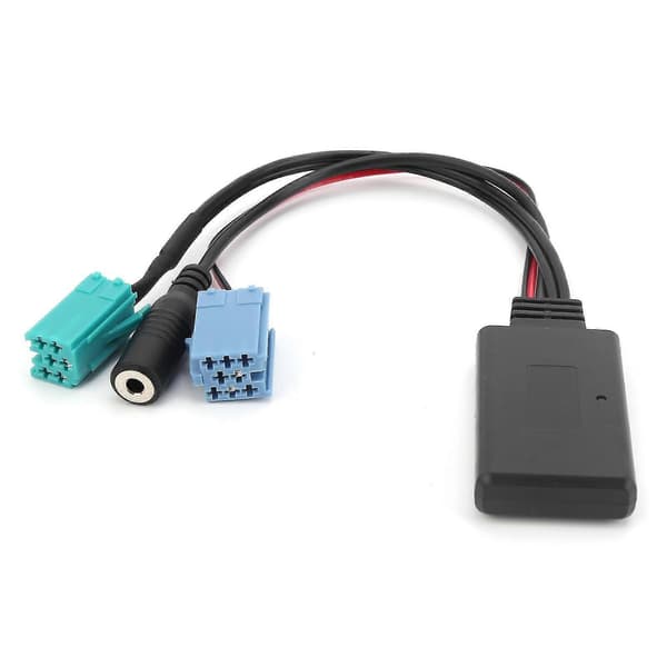 Mikrofonadapter Hjelpelydkabel Stereo Bluetooth 5.0 6-pinners Plug and Play