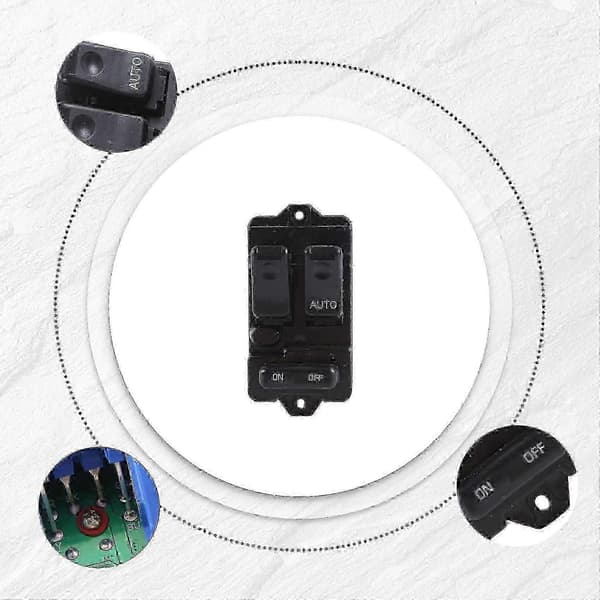 Egnet til 1994-1998 Mazda 323F Bongo Power Window Switch Console S09A-66-350A09-jcHwy 0,5 5
