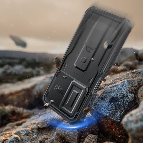 Tech-Protect Samsung Galaxy A17 Kuori Kevlar Cam+ Musta 130
