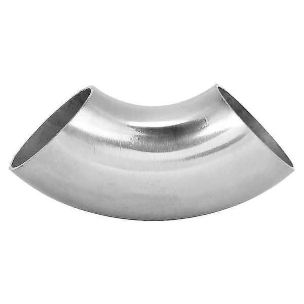 Eksosbend i rustfritt stål 90 grader 44 mm 1,75 tommer OD bøyerørkobling