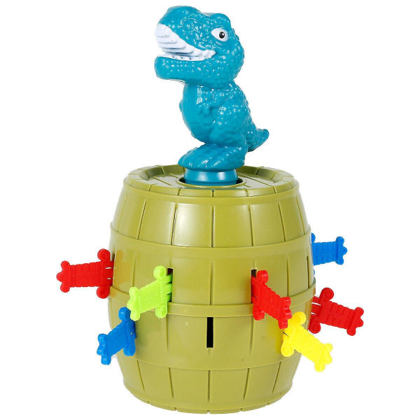 Dinosaur Leksaker Dinosaur Barrel Game Tricky Spoof Game Roligt barn actionspel, festleksaker.