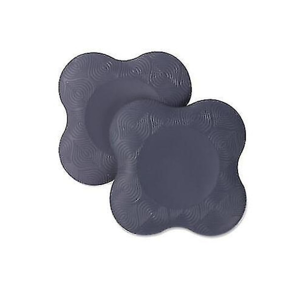 Yogaknäskydd Tryckbeständigt Tjockare Armbågar Händer Handledsstöd Balansstöd Tw Dark Gray