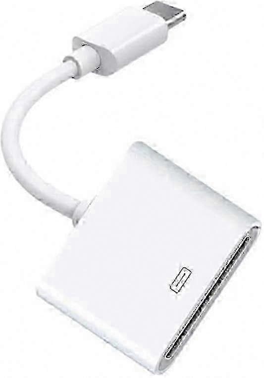 USB-C til 30-pinners hunnadapter for dataoverføring og lading